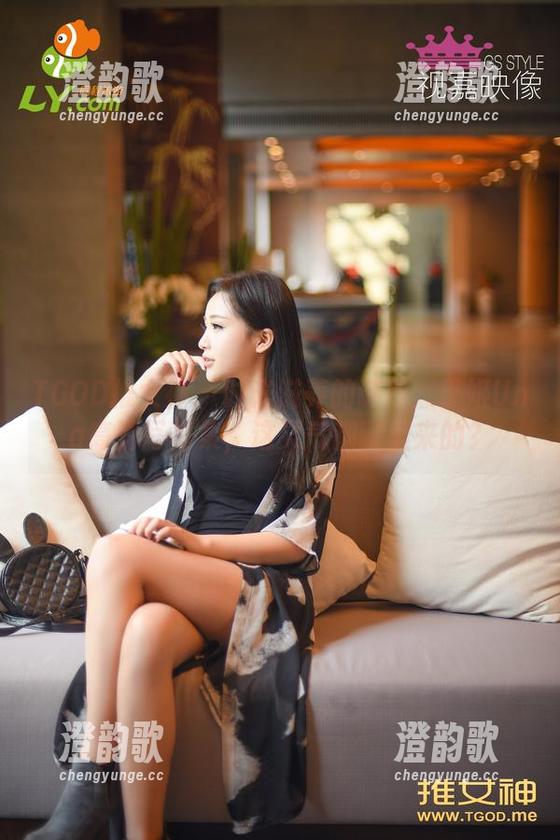 TGOD推女神 - 时光滋养的谜题：于姬Una高清写真集，这灵气都哪里来的？
