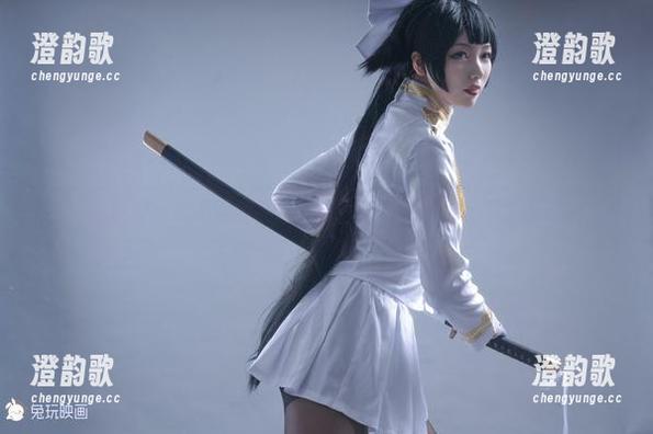 兔玩映画想不到的私拍：粉白条与透明jk的日常邂逅